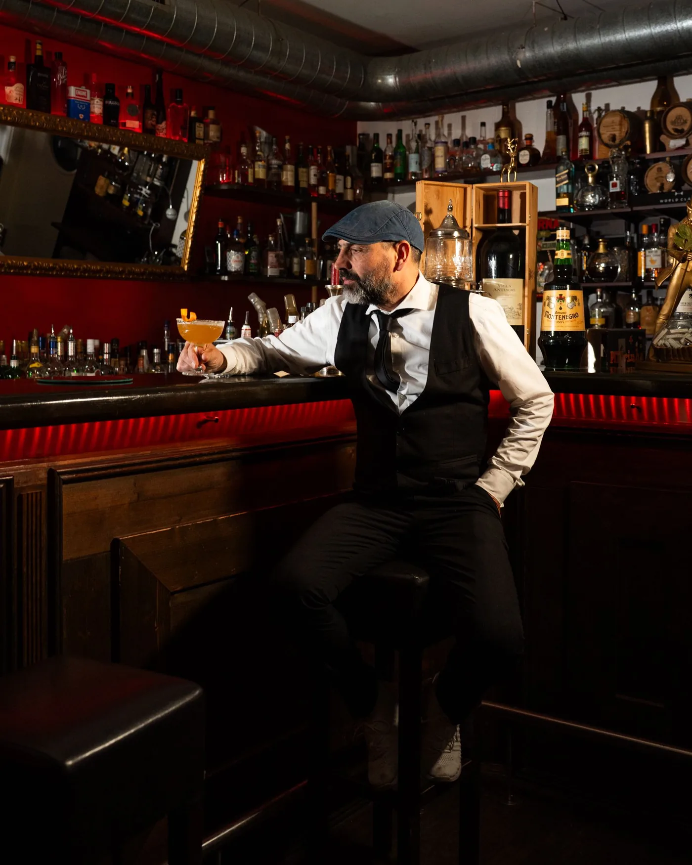 Gaetano im BARTISTA an der Bar